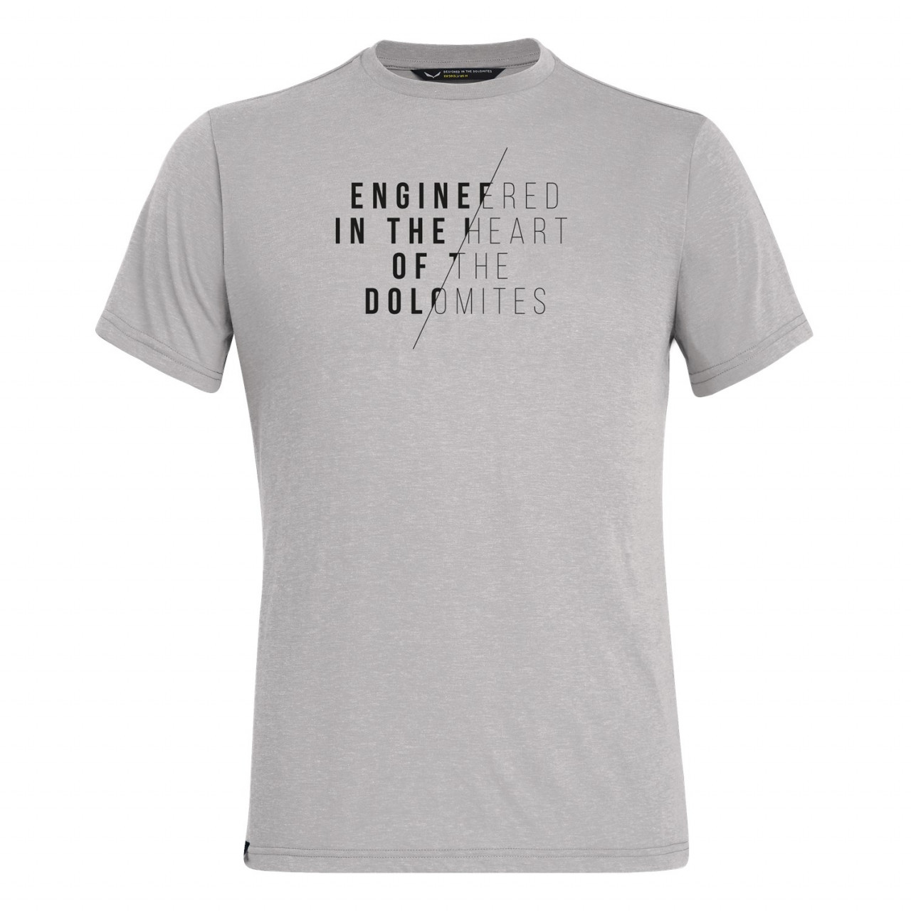 Salewa Men's Engineered Dri-Release® T-Shirts Grey ONB-014857